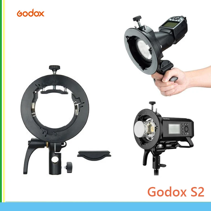 Godox S2 Bowens Mount Bracket Bowens Mount Speedlite Holder Godox