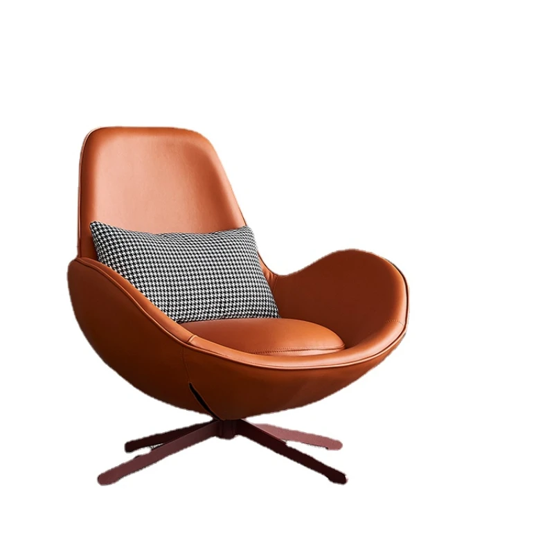 

Wyj Nordic Egg Chair Rotating Leisure Egg Shell Lazy Reading Recliner