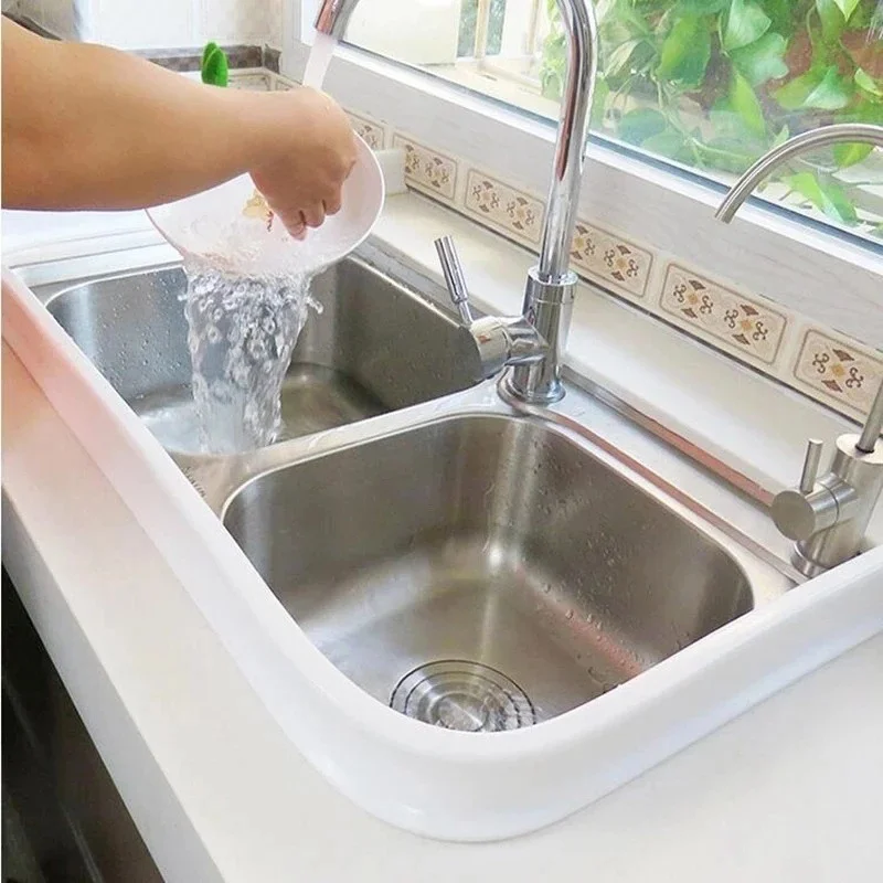 Shower Dam Bathroom accessories silicone Dry And Wet Separation Water retaining strip flood barrier Door stopper Guard blocker shower water barrier,water barrier strip