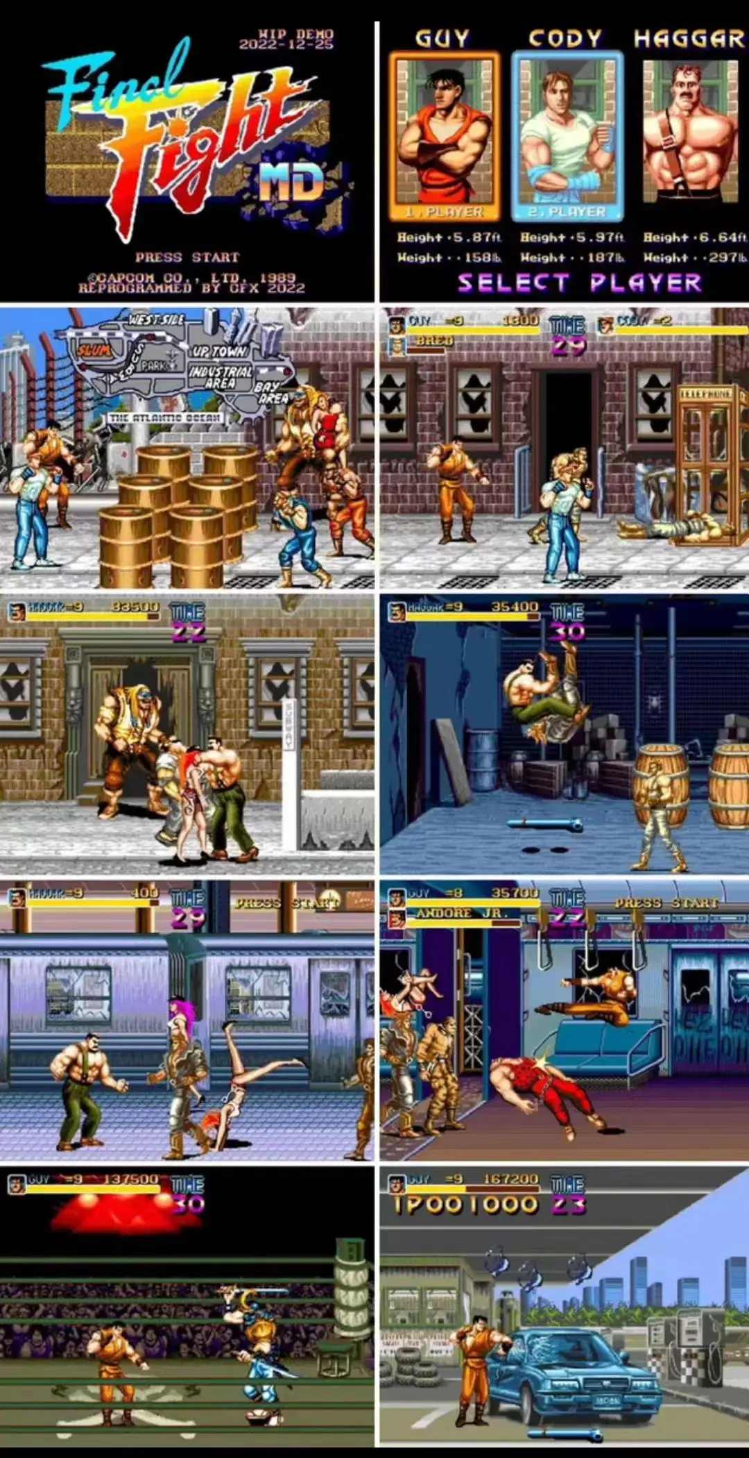 Indie Retro News: Final Fight Ultimate - This upcoming Sega Mega Drive  Arcade like version of Final Fight looks awesome!