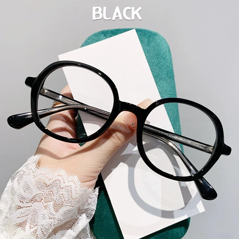 ISLINO TR90 Anti Blau Licht Lesebrille Frauen Mode Photochrome Brillen Rahmen Myopie Hyperopie Große Brillen – Detail 9