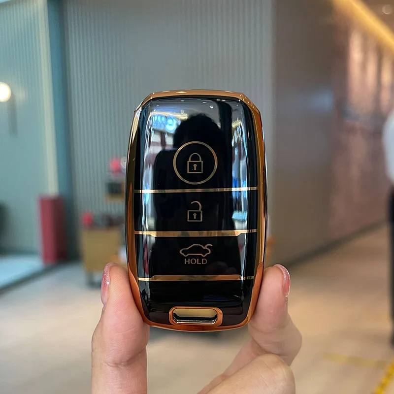 3 Button Tpu Car Key Case Cover Shell For Kia Ceed Rio3 Rio5 Sportage R