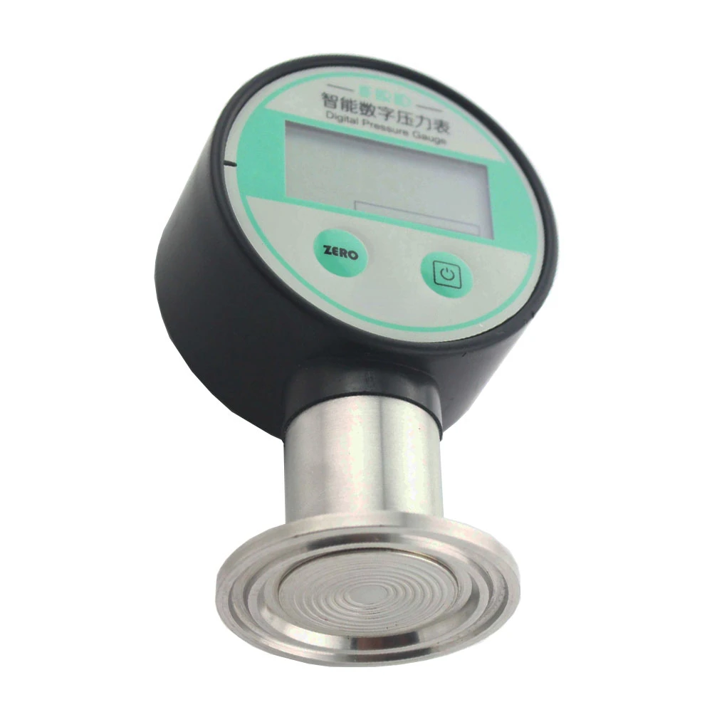 

Food pharmaceuticals industry High quality clamp type digital pressure gauge