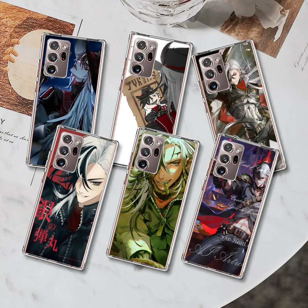 Boothill Honkai 스타 레일 케이스, 삼성 갤럭시 노트 20 울트라 5G 10 플러스 8 9 10 라이트용 투명 소프트 폰 커버, M52 J4 J6 