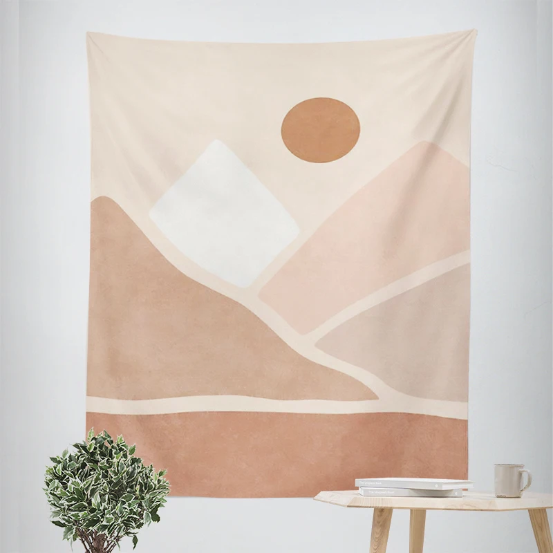 Home decorations Modern Nordic style room decor wall tapestry aesthetic bedroom aesthetic wall art large fabric tapestry tapestry decor