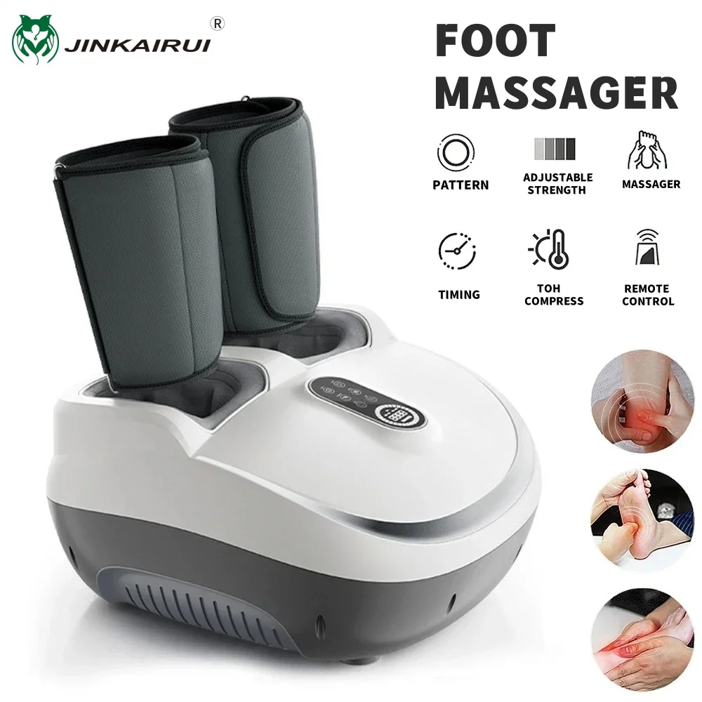 Heated Foot Massager with Air Pressure for Pain Relief