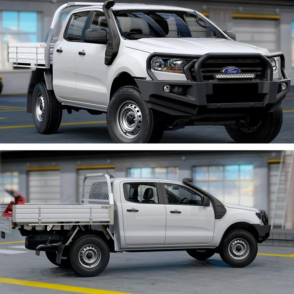 Déflecteurs D’Air Pour Ford Ranger T6 Wildtrack 4 Portes (2012-2025) – Lot De 4, Adhésif, Facile à Poser