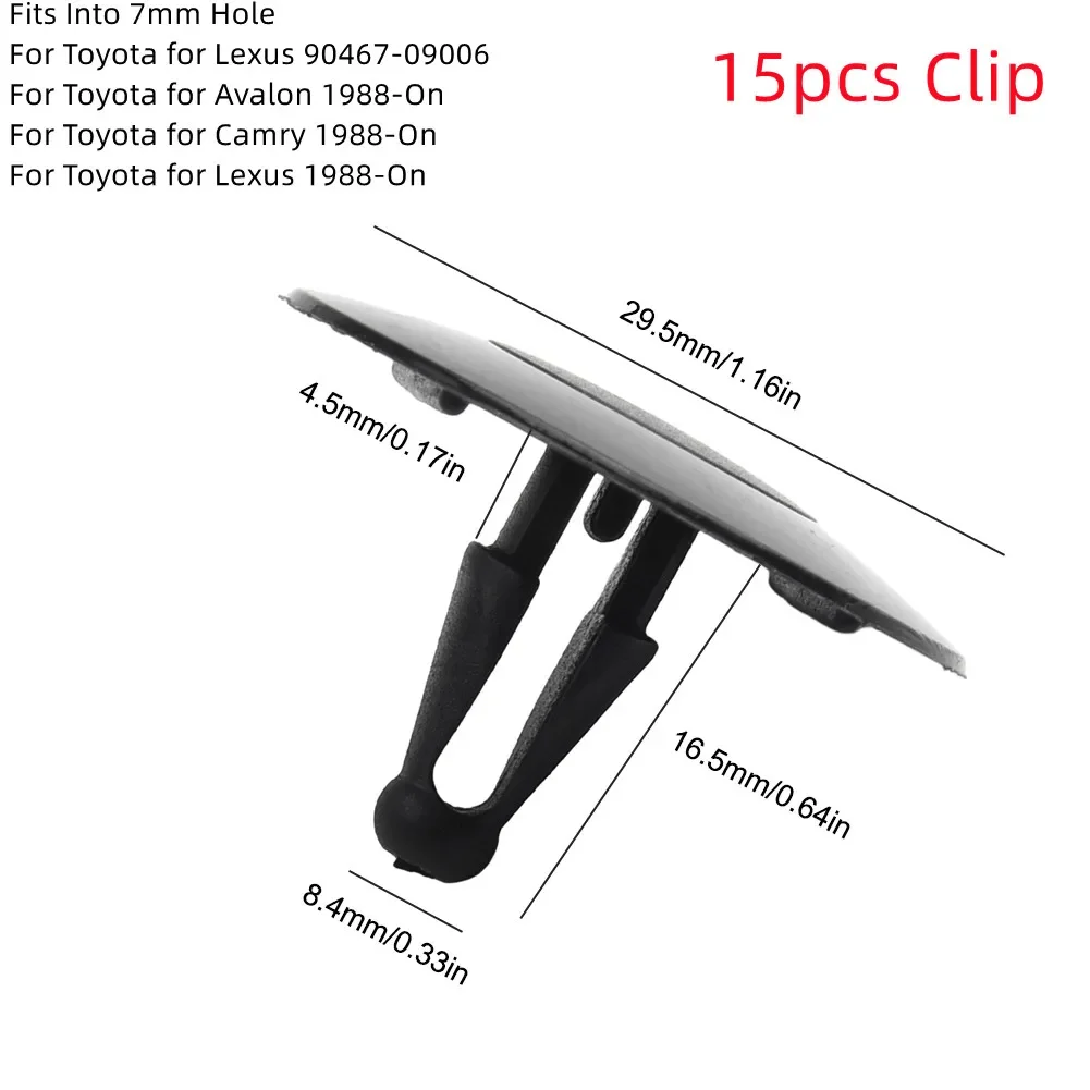 Fermoir D'isolation De Capot De Voiture, 25 Pièces, Clips De Fixation