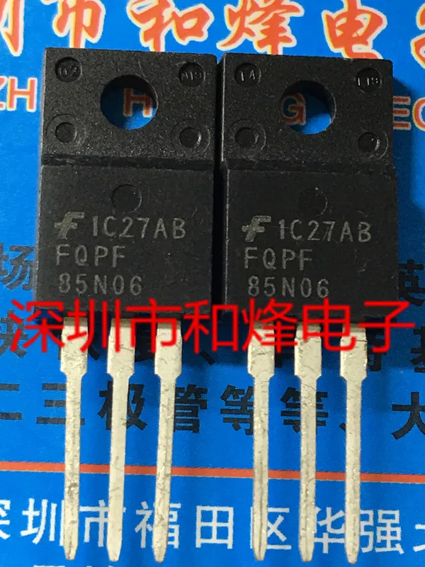 

5 шт.-10 шт. FQPF85N06 TO-220F Новый и оригинальный в наличии