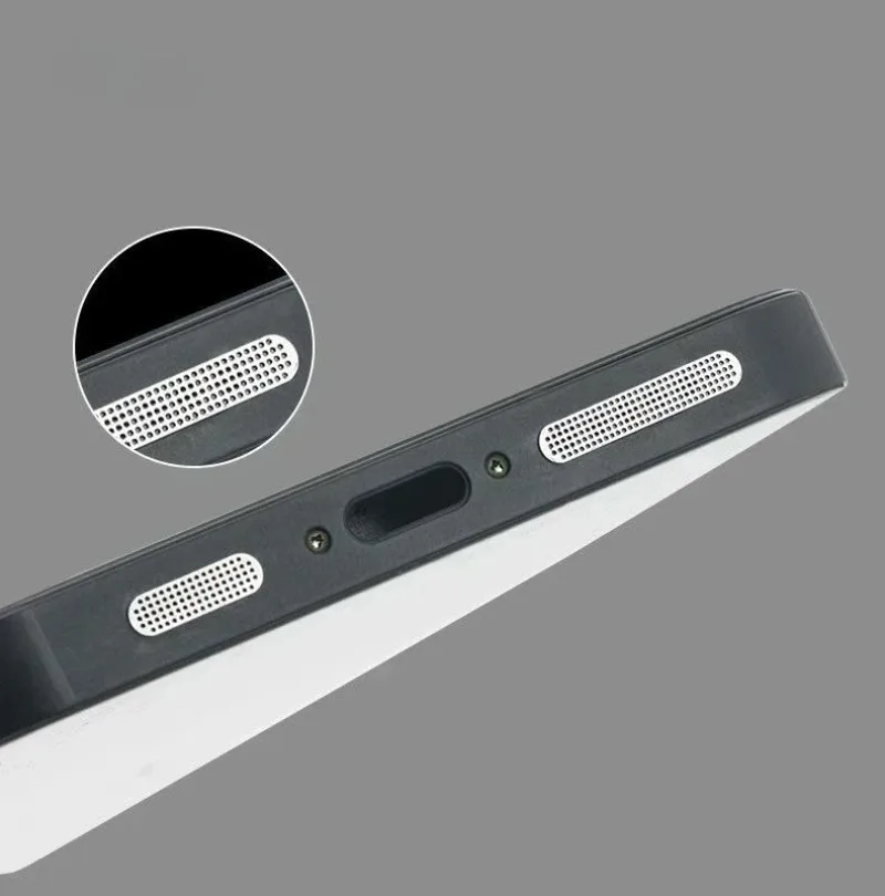 Universal Mobile Phone Speaker and Port Protector Kit with Dust Mesh Stickers and Tweezers