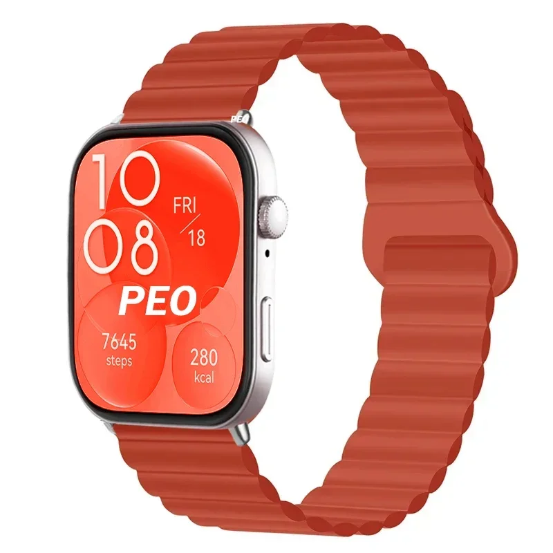 Magnetic Silicone Sport Band - Waterproof Watch Strap Bracelet Accessories