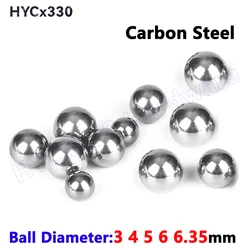 Solid Smooth Round Beads - Premium Carbon Steel Balls in Various Sizes - 5mm - 10pcs