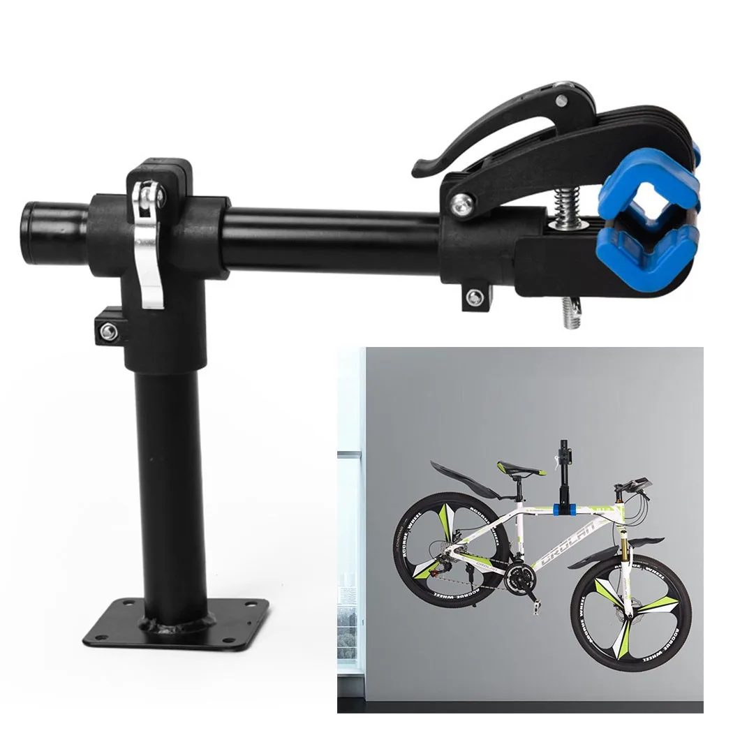 

Bike Bench Mount Bicycle Repair Rack Workstand Carbon Steel Adjustment Quick Release Clamp For Mtb Mountain Road Cycling