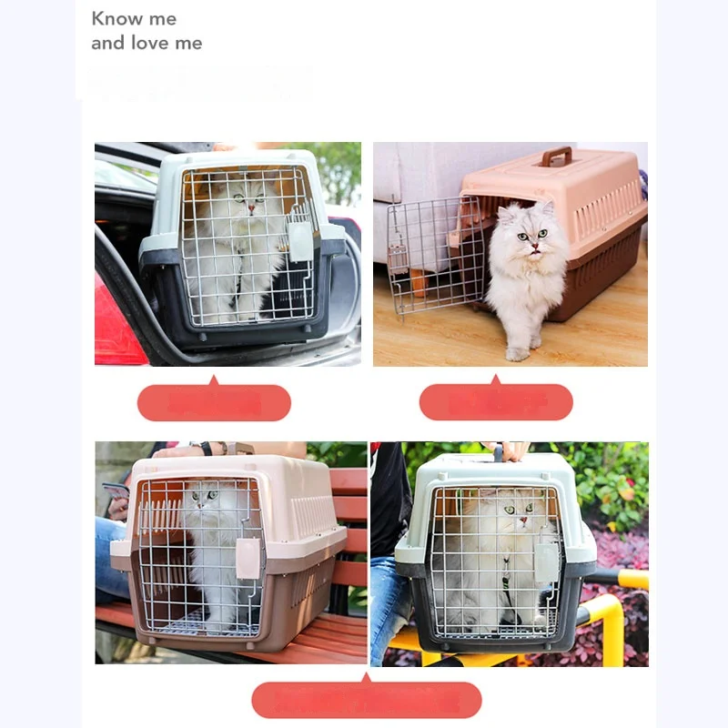 고양이 개에 적합한 휴대용 애완 동물 항공 캐리어 가방 내구성 방수 옥스포드 천 경량 휴대하기 쉬운