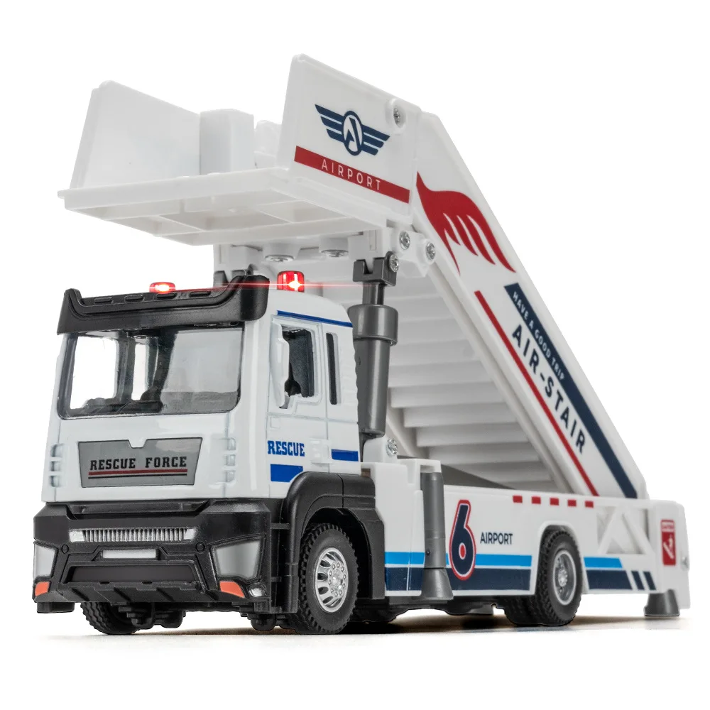 

1:32 Diecast Toy Vehicle Simulation Boarding Car Alloy Car Model Sound And Light Metal Pull Back Cars Toys Kids Boys Gift