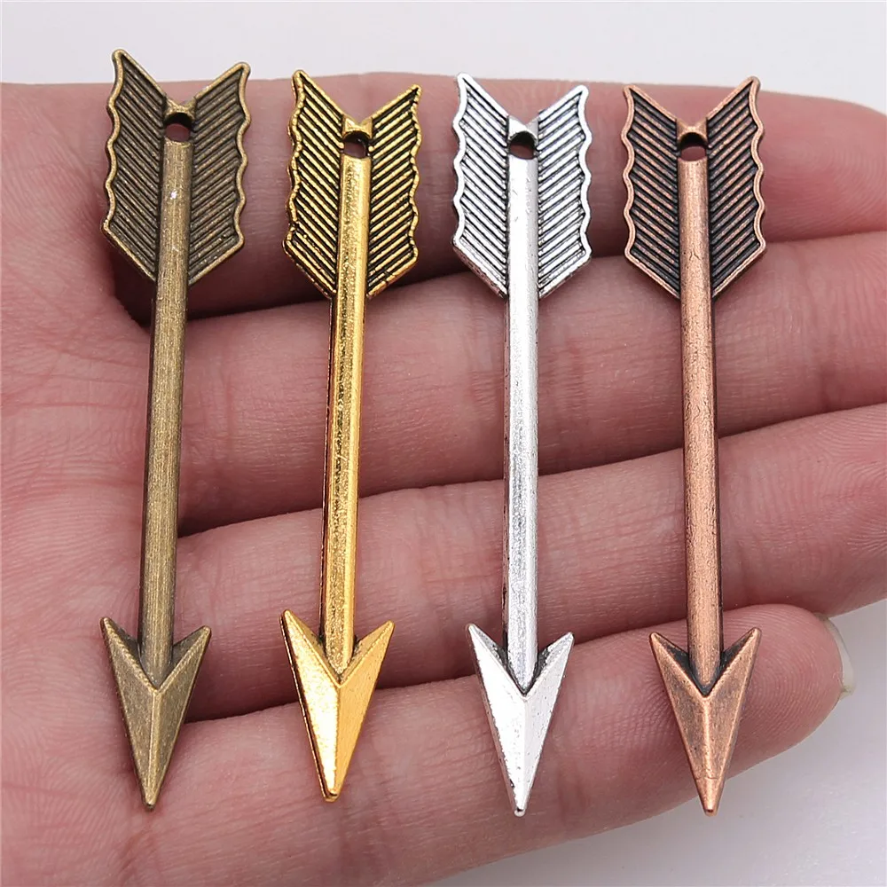 WYSIWYG 4pcs 63mm 4 색 골동품 골드 골동품 실버 색상 골동품 청동 ..