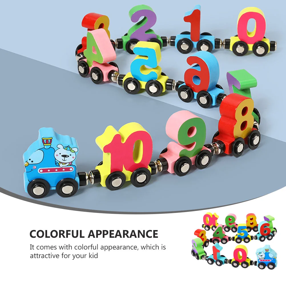 Рисунок 4 - Деревянный магнитный поезд