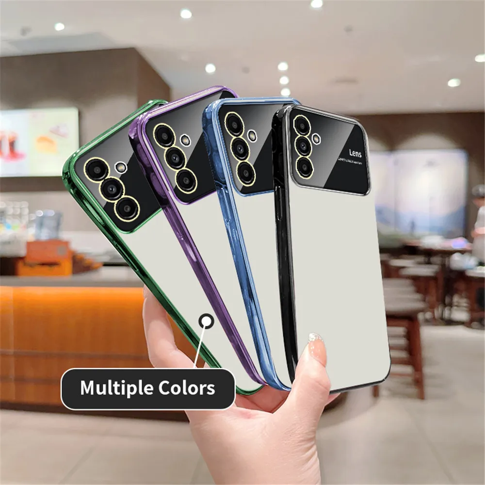Coque de téléphone plaquée pour Samsung, compatible modèles A15, A05, A14, A24, A34, A13, A23, A33, A53, A54, A73, A12, A22, A32, A52, A72, souple_voghion.com