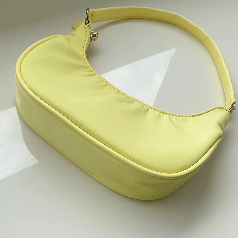 GM LIKKIE Shoulder Tote Bag for Women, Nylon Top-Handle Purse, Foldable Weekend Hobo Handbag