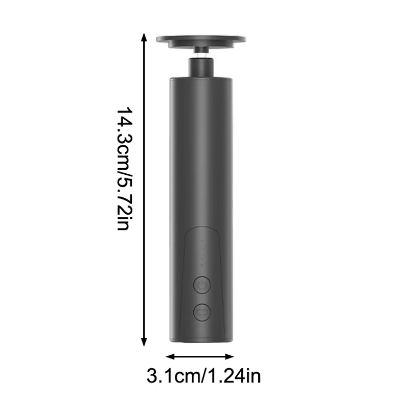 2 IN 1 Foot Care File Electric Foot Callus Remover Leg Heels Remove Dead Skin Pedicure Tool 6