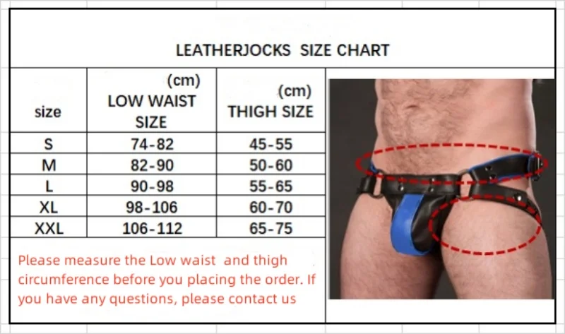 Mens Jockstrap Leather Harness Sexy Lingerie BDSM Bondage Fetish Gays Hombre Stage Nighclubwear