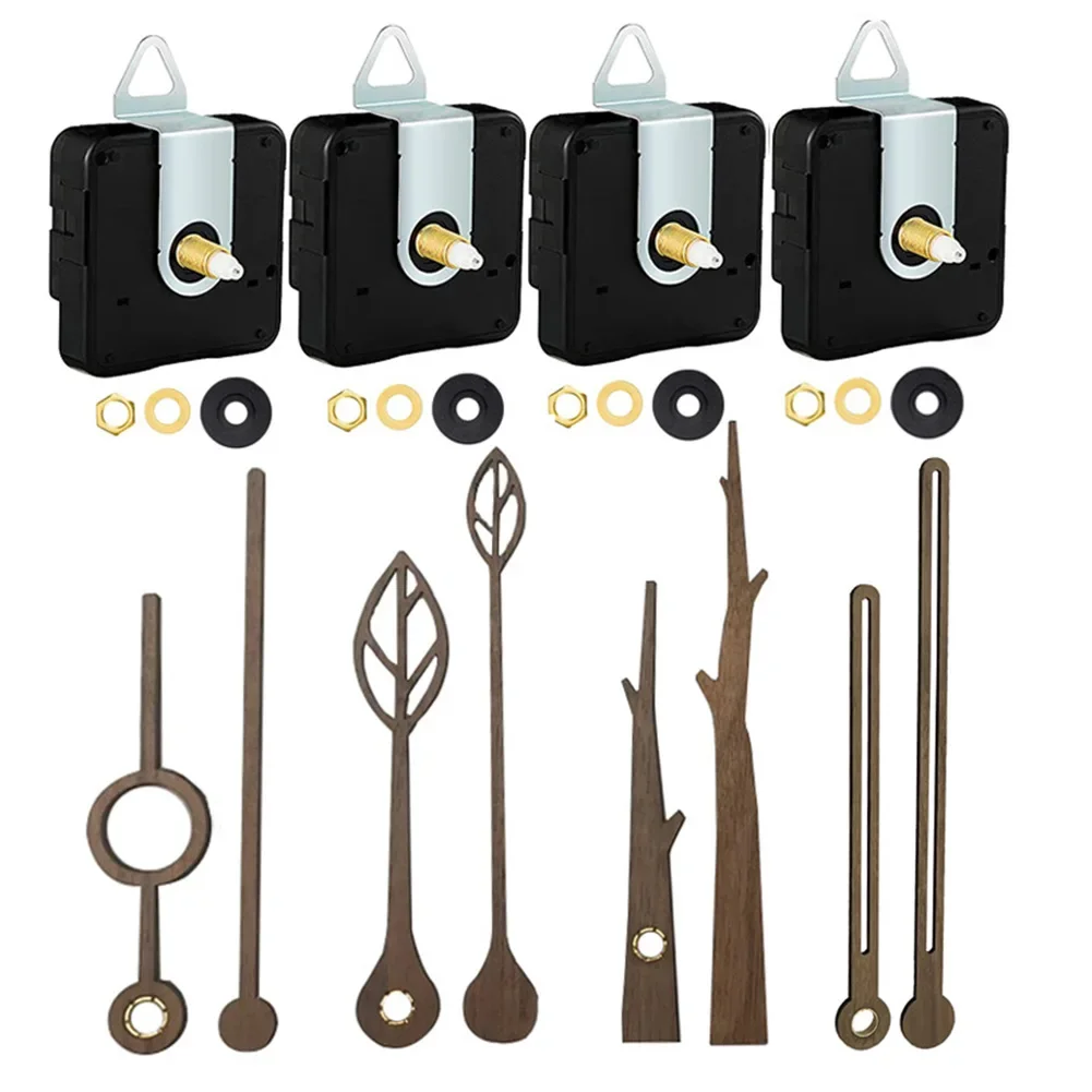 Clock Movement Kit with Silent Lightweight and Corrosion Resistant Aluminum Hands Great for Offices Libraries