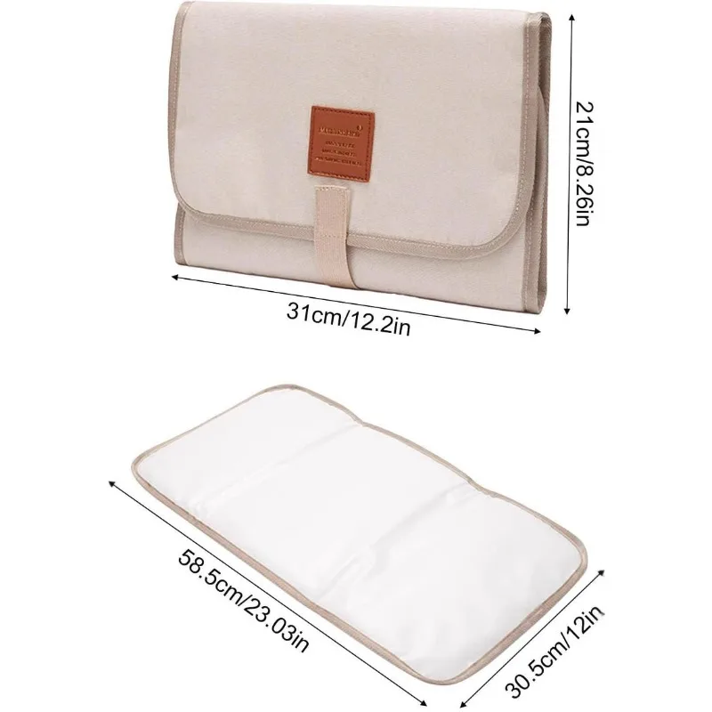 Portable Baby Changing Mat with Multi-Function Storage Waterproof Maternity and Baby Products Children's Waterproof Diaper Pads