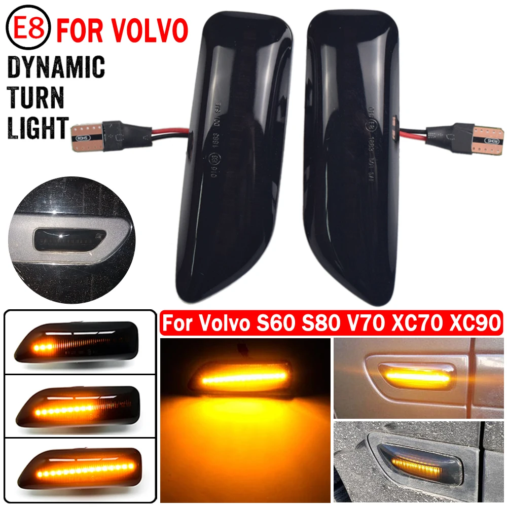 Sequential Led Dynamic Side Marker Fender Blinker Turn Signal Lights