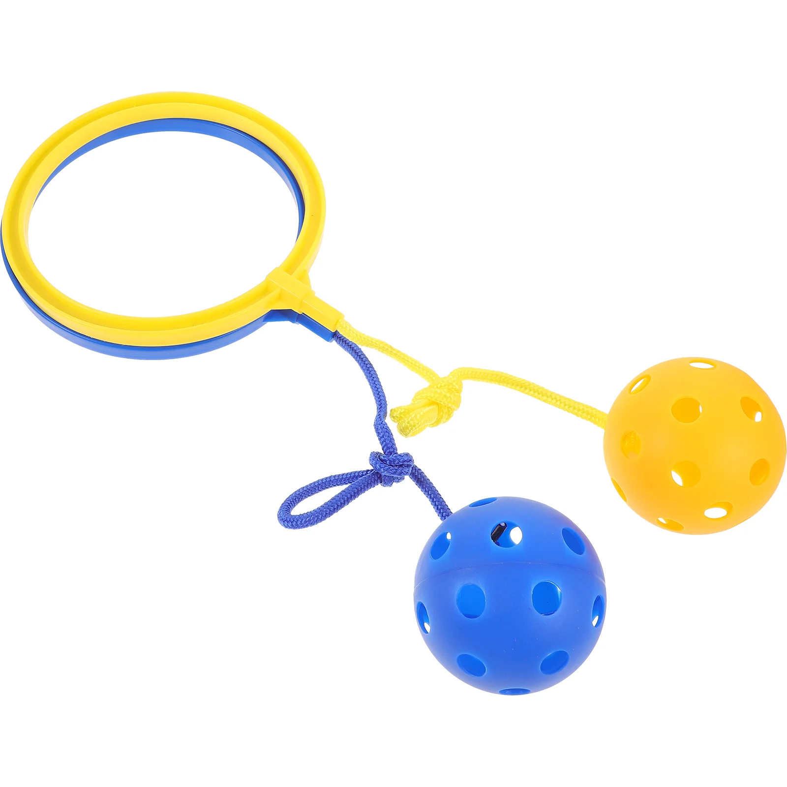 

2 Pcs Bouncing Ball Jump Ropes for Fitness Jumping Ring Balls Skip Kids Toy Exercising Toys Plastic Child