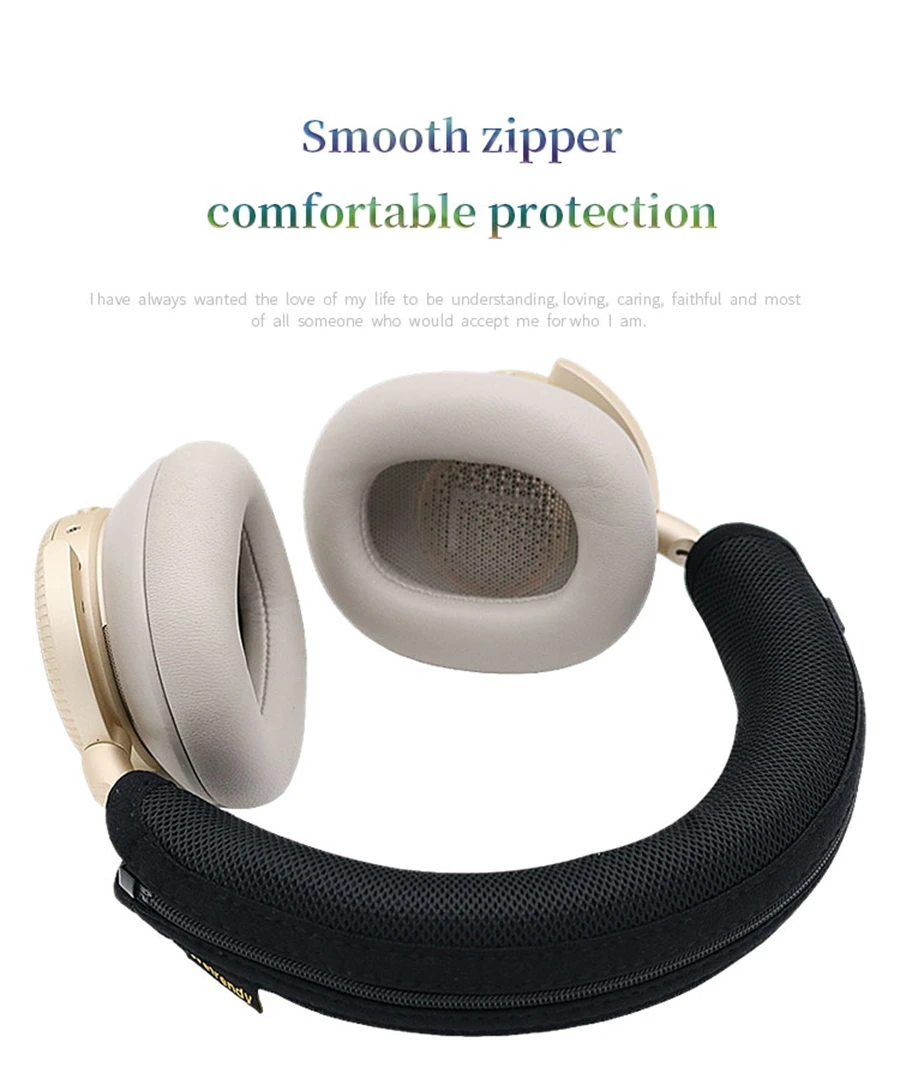 Headphone Head Beam Cover for B&O Beoplay H100 Earphone Protective Case H100 Headset Headbeam Sleeve