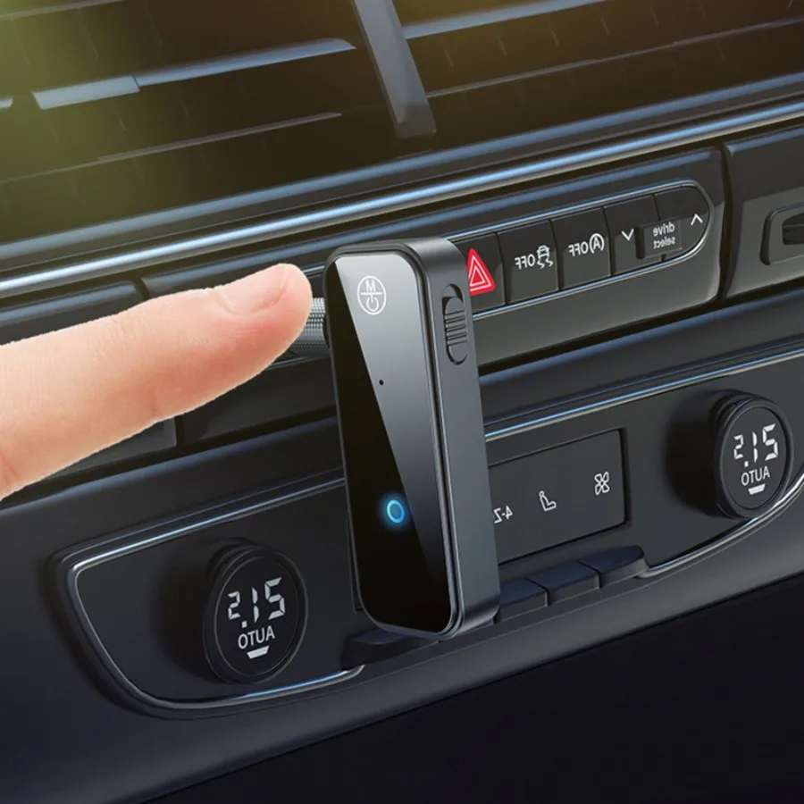 2 In 1 Bluetooth Adapter Wireless Bluetooth 5.3 Receiver Transmitter 3.5mm Jack For Car Music Audio Aux A2dp Headphones Reciever Handsfree