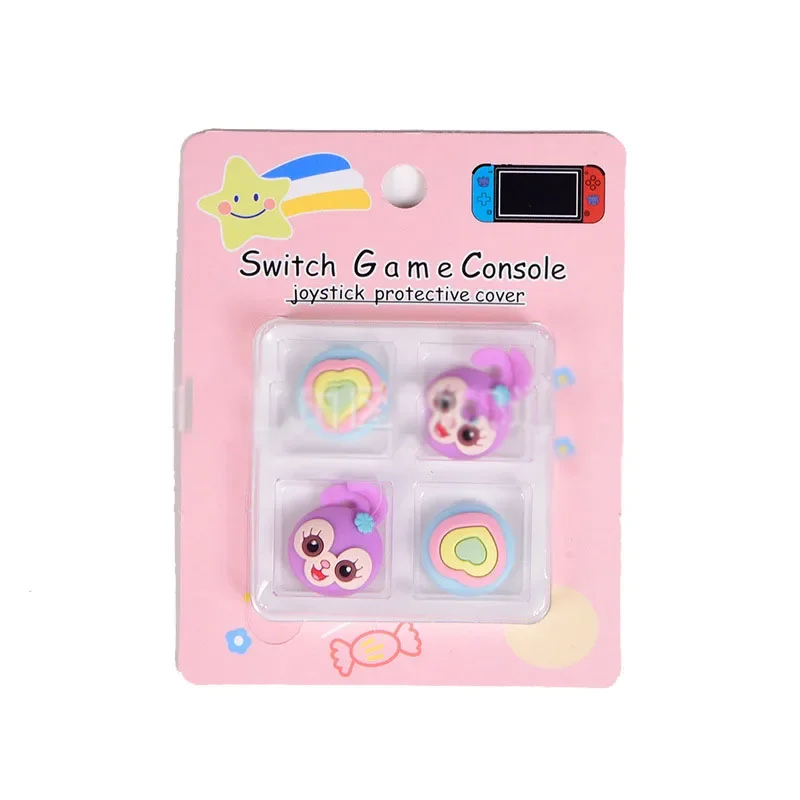 Disney Mickey Silicone Game Rocker Cover Cartoon for Nintendo Switch NS Lite Rocker Cap Protective Cover Handle Cap Gifts
