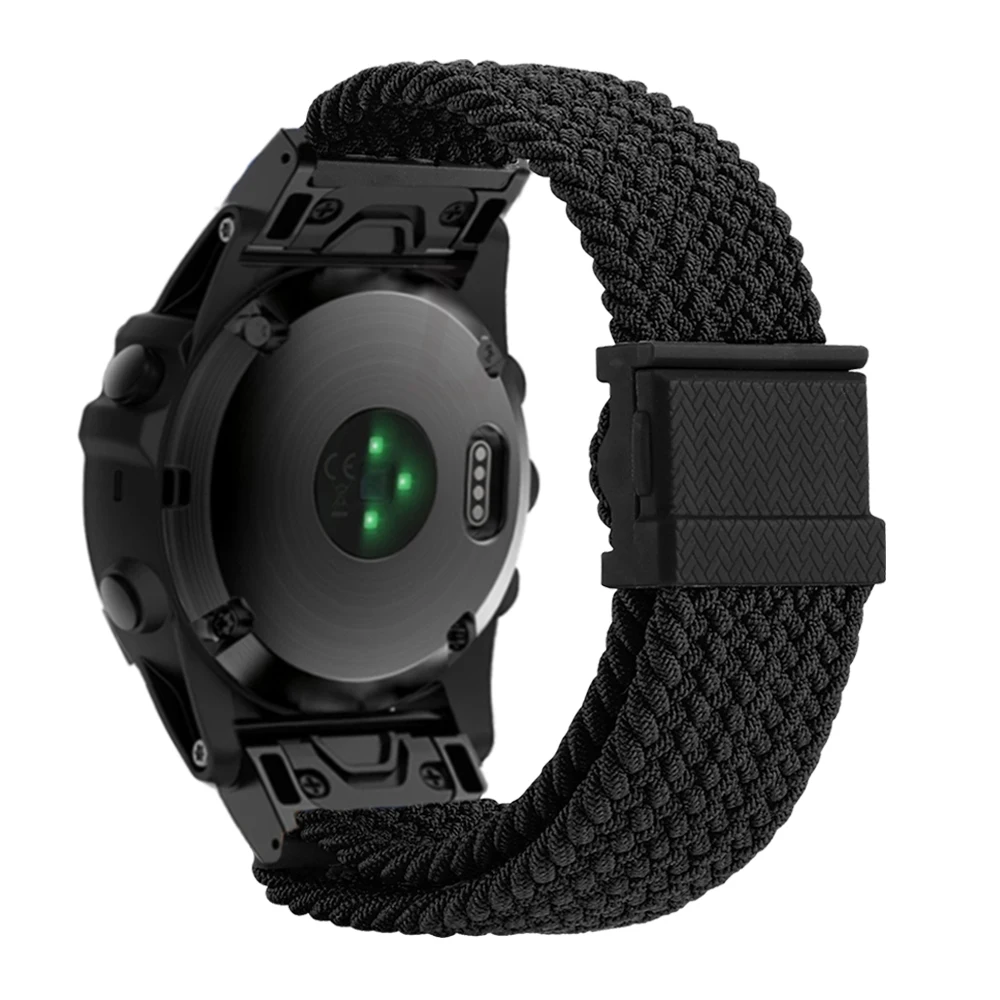 Nylon Quick Release Hook and Loop Watch Band, 26mm/22mm