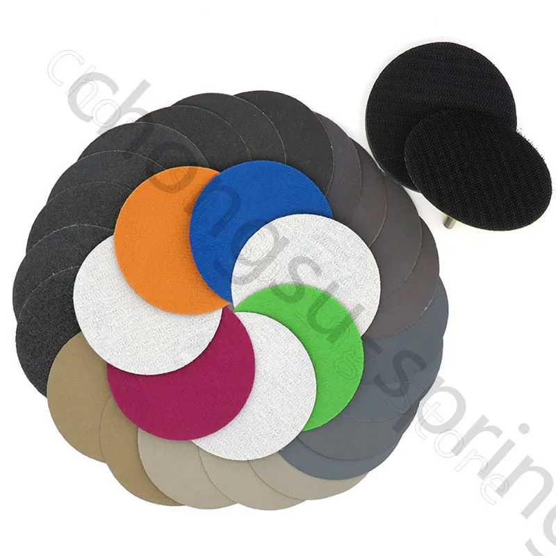 10x 5Inch 125mm Sandpaper Sanding Disc Wet Dry Sander Sheets 60 - 10000 for Sanding Pad Interface Pad Grinding Abrasive Sanding