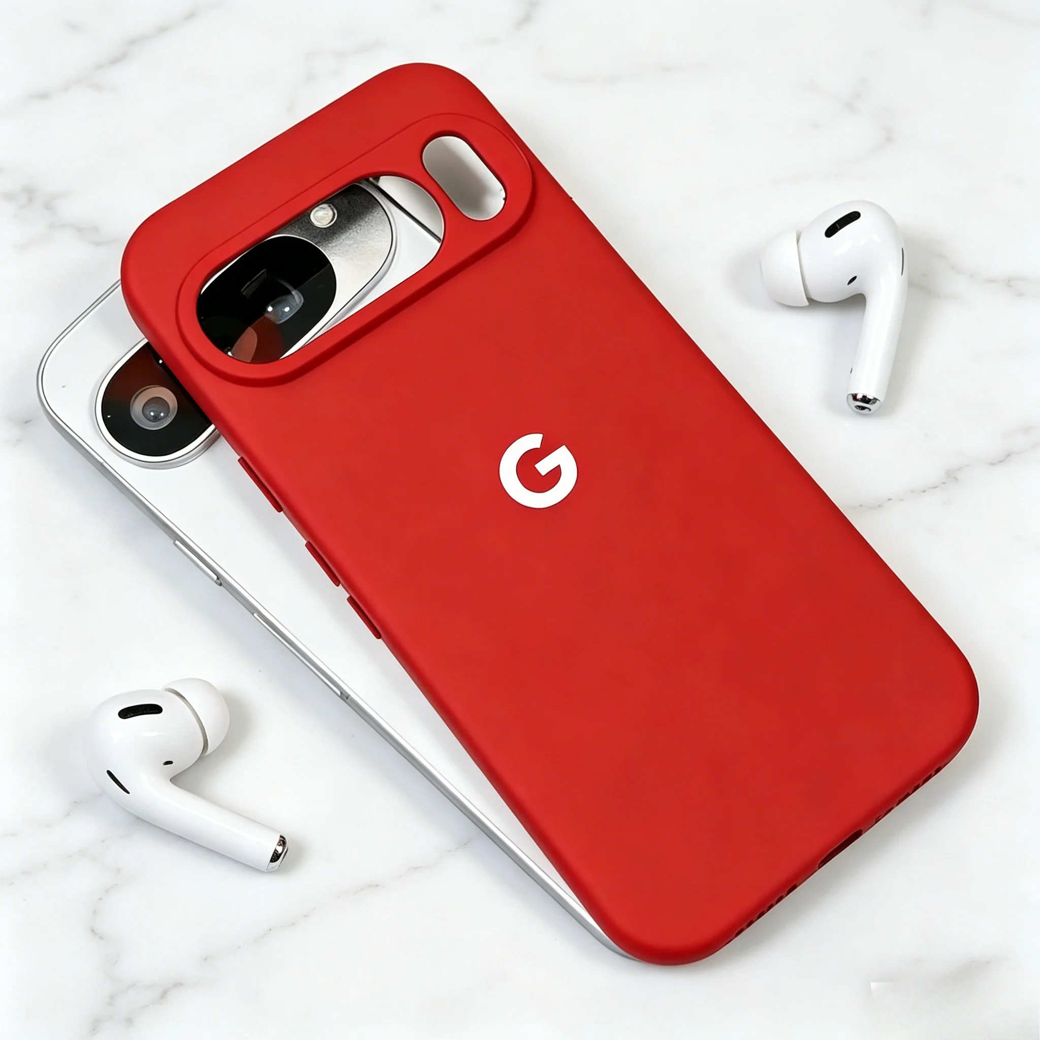 Premium Liquid Silicone Case with Soft Microfiber Lining and Enhanced Protection