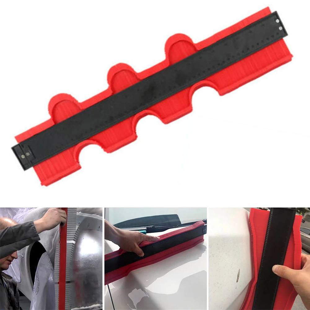 50CM Car Dent Measuring Tool Car Body Panel Repair Ruler Profile Gauge Contour Car Sheet Metal Ruler