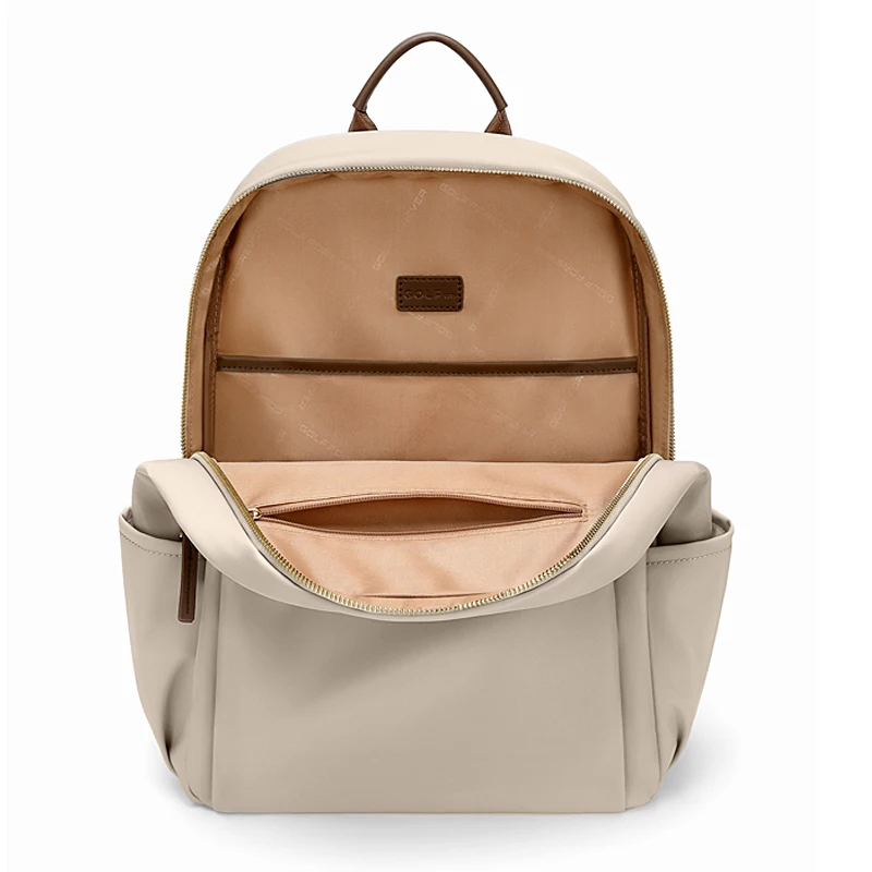 GOLF Laptop Backpack 15 inch Women Backpacks Bags Elegnat Nylon Waterproof Back Pack with Secret Pockets Anti Theft High Quality 5