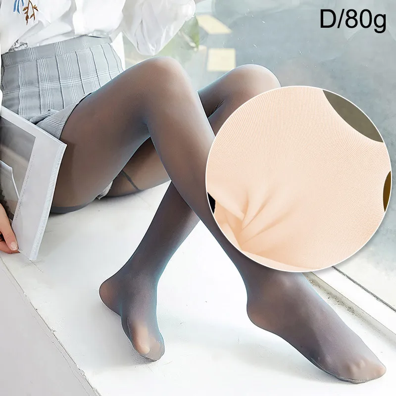 80g Spring Autumn Leggings Women Thermal Pants Pantyhose Sock