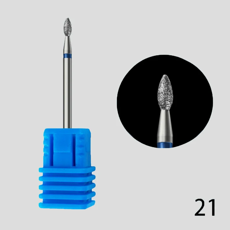 Nail Sanding Cap Nail Drill Bits Cuticle Drill Bit Removal Tip Ceramic Bit Bits Electric File
