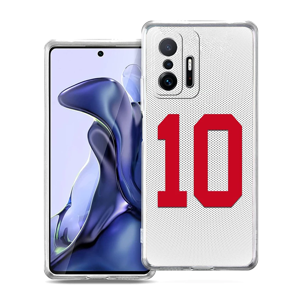 Fußballspieler Nationalmannschaft Trikot Handy hülle für Xiaomi Mi Poco F3 x3 x4 GT NFC M3 M4 11 Ultra 12 11x 11i Pro Lite Softcover – Detail 4