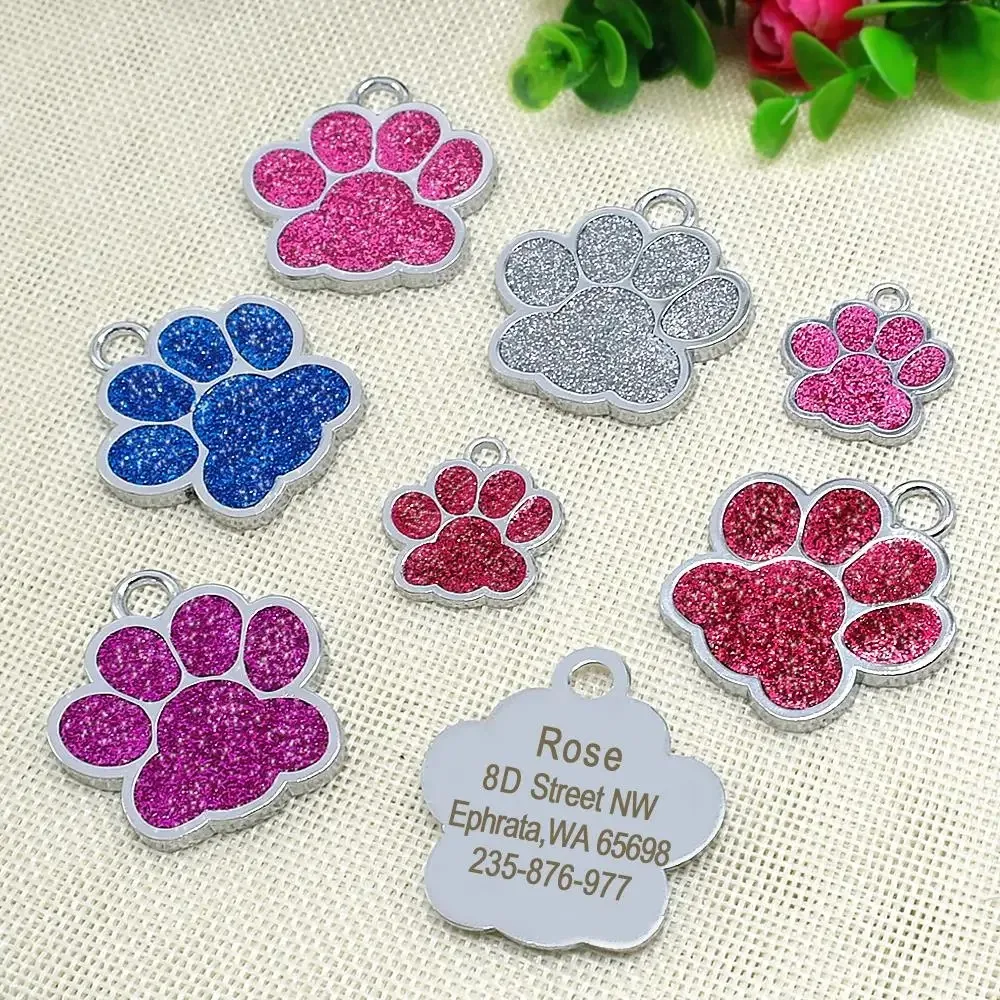 1 Personalized BLING Dog/Cat ID Tag 3