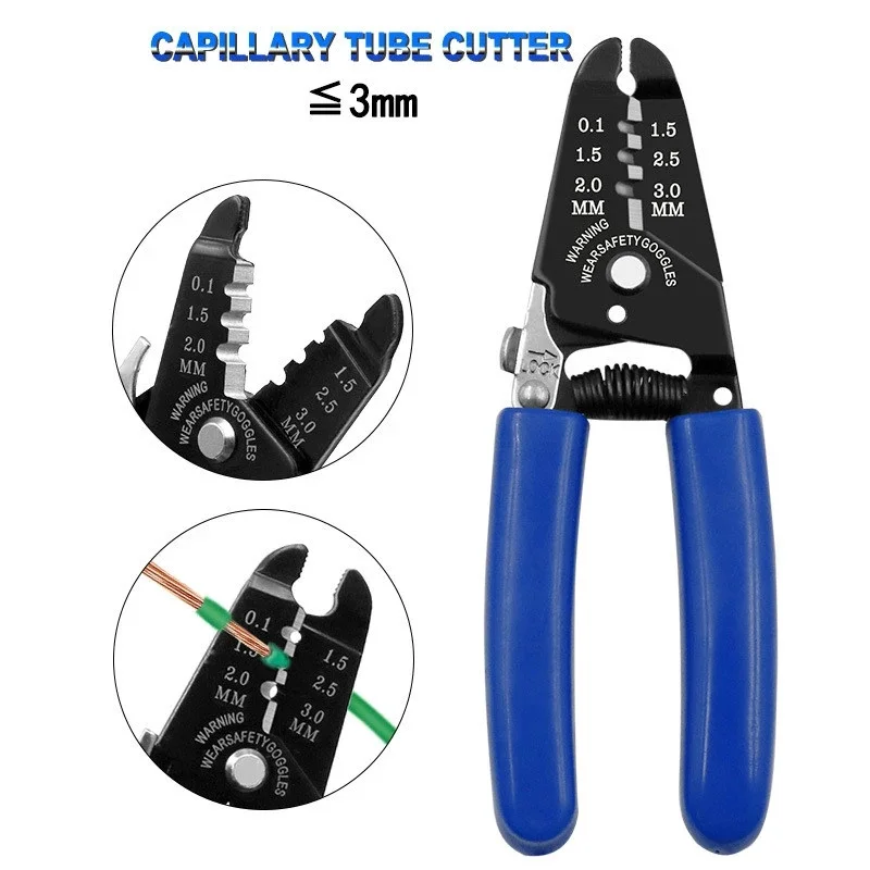 Capillary Tube Cutter Refrigeration Tool Maintenance for 3mm Copper Tube 
