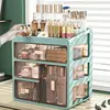 39CM Height Makeup Organizer Large Cosmetic Box Vanity Organizer Jewelry Container Make Up Case Brush Holder Lipstick Skincare 1