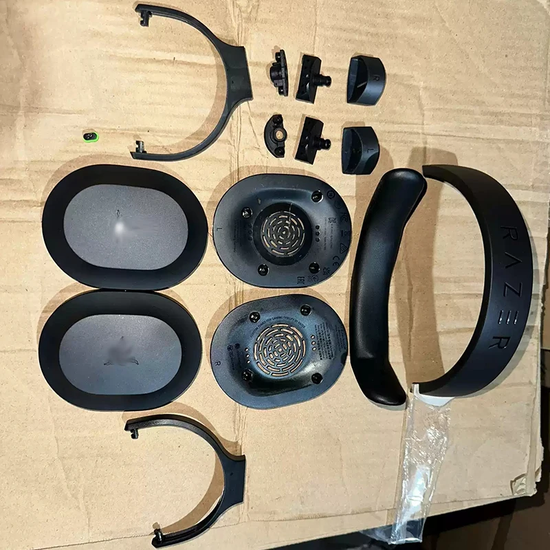 Headband/Soft Cushion/Outer Fork/Metal Slider/Cross Rotating Axis Replacement Parts for Barracuda X Wireless Earphones