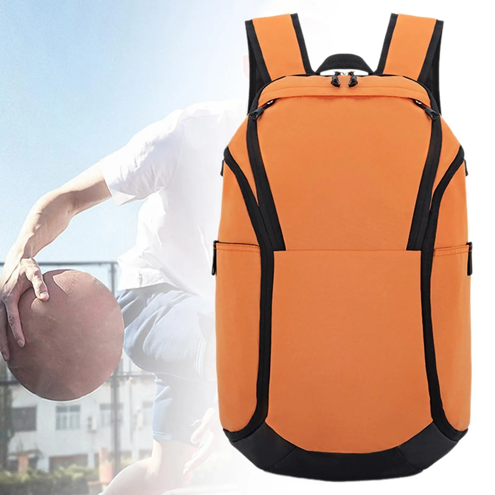 Basketball Backpack Large Sports Bag for Men Women Athletes Soccer Bag with Ball Compartment for Soccer Travel Outdoor Cycling