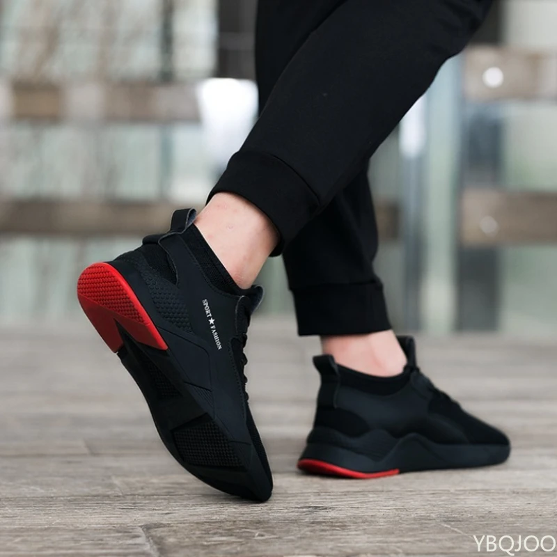 حجم كبير الخريف أزياء جديدة البند تنفس عارضة أحذية رجالية مريحة تنوعا خفيفة الوزن شقة أحذية رياضية للرجال