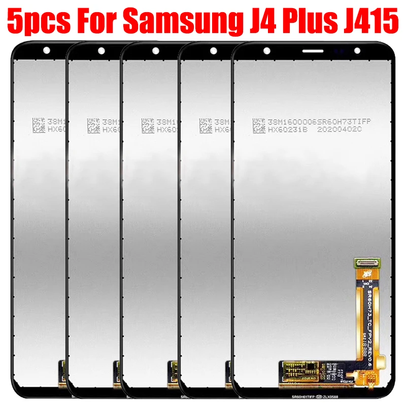 

5pcs/lot Original LCD For Samsung Galaxy J4+ 2018 J4 Plus J415 J415F J410 LCD Display Matrix Touch Screen Digitizer Assembly