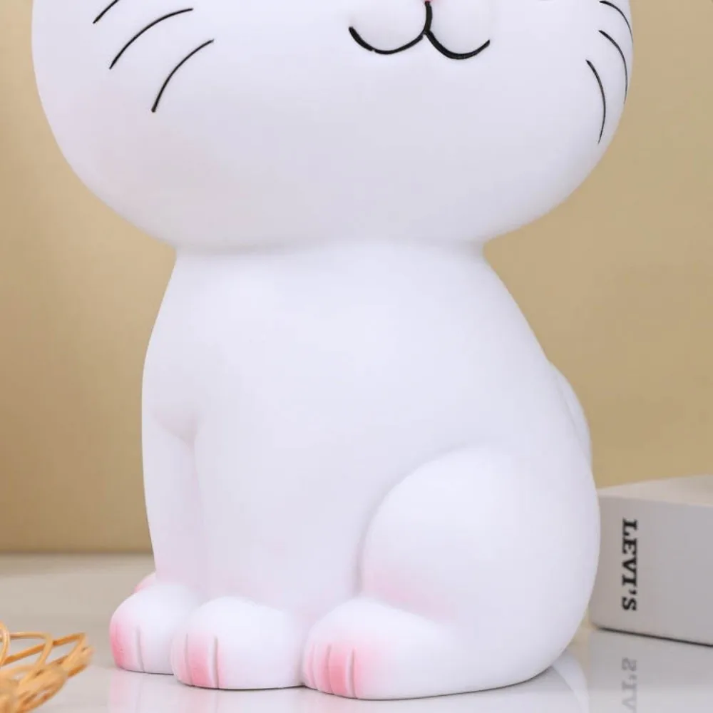 Anti Drop Black Cat Piggy Bank Savings Tank Large Capacity Cartoon Cat Money Boxes Decorative Model Cat Model Piggy Bank