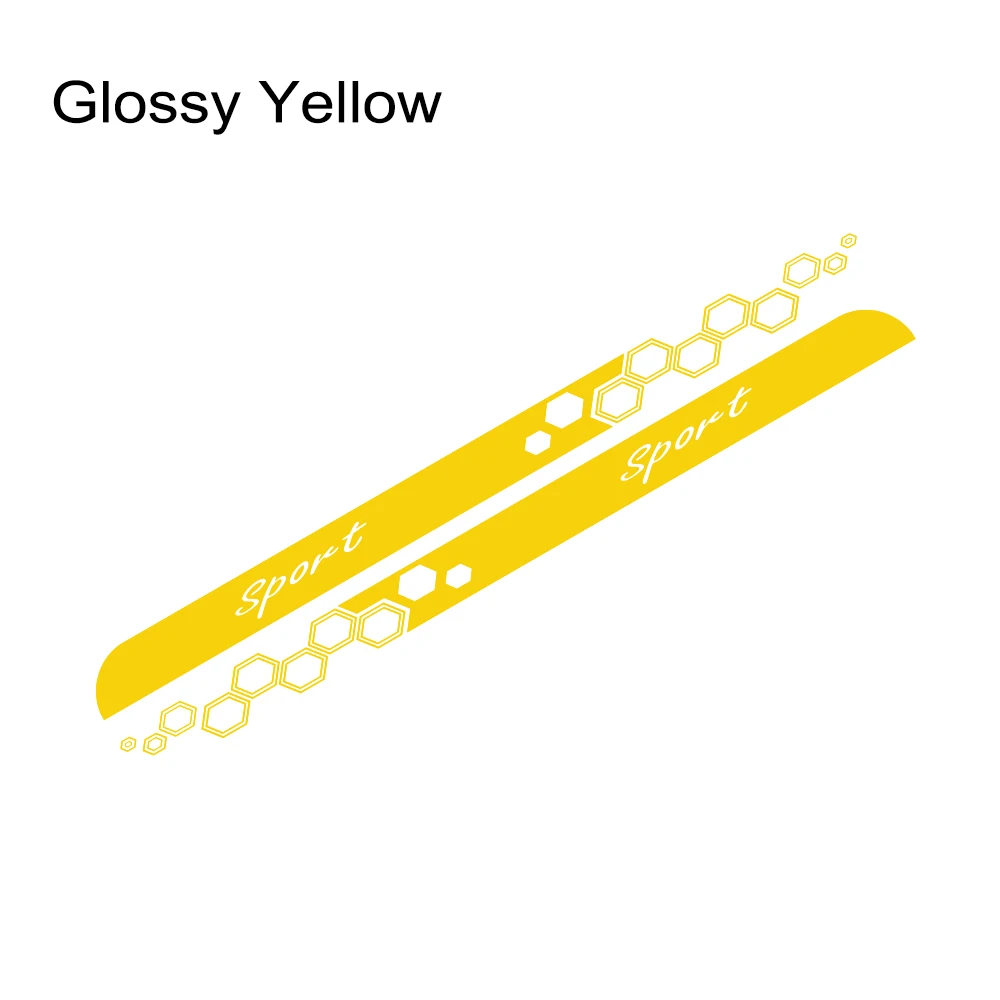 Honeycomb Graphics Sport Styling Vinyl Decals - Car Sticker Accessories