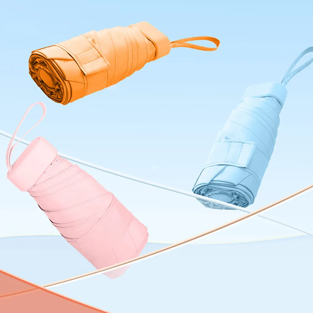 

Ultralight Pocket Umbrellas High-density Sunscreen Umbrellas For Beach